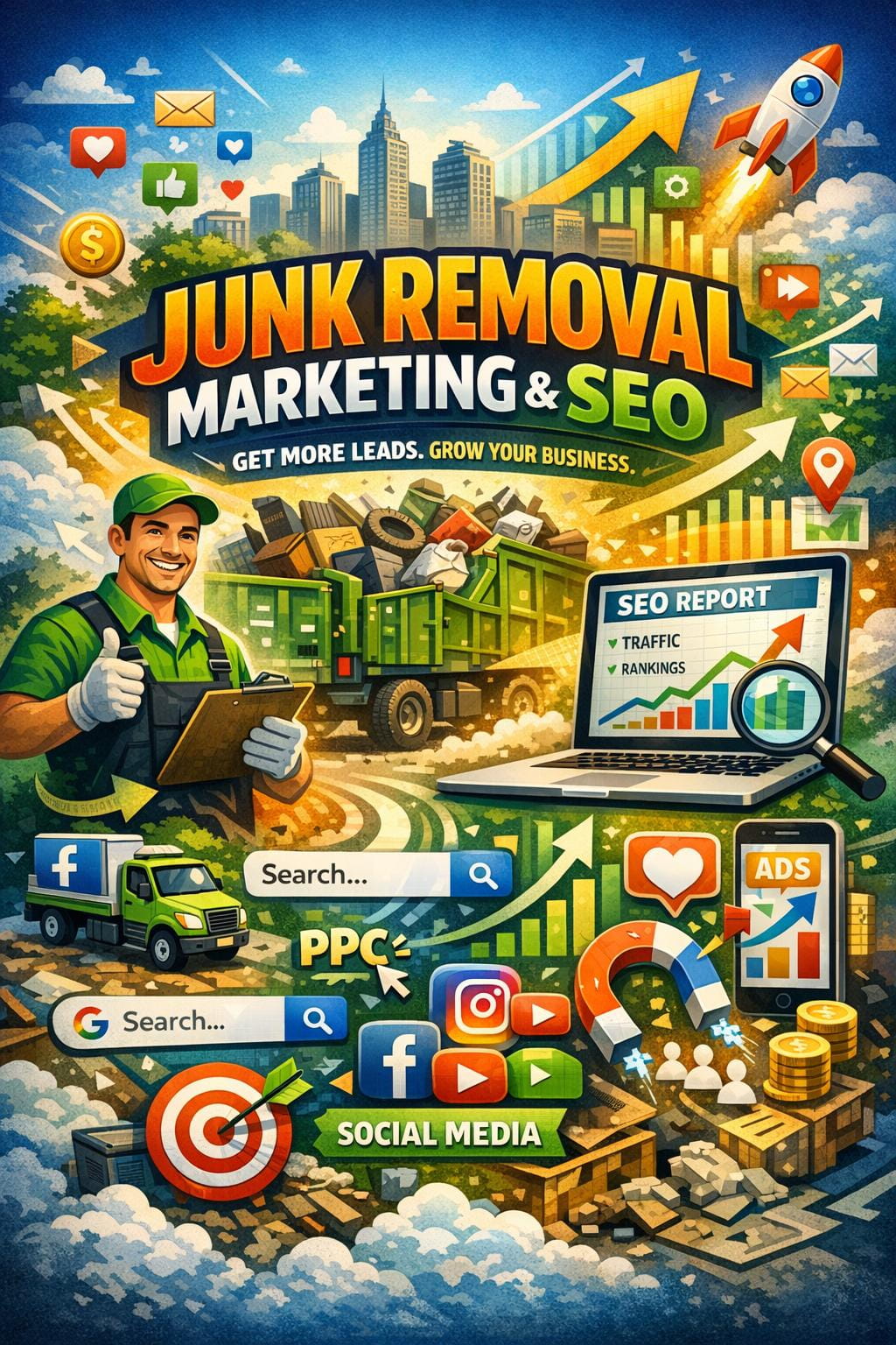 junk removal marketing seo